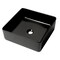Alfi Brand ALFI brand ABC903-BM Black Matte 16" Modern Square Above Mount Ceramic Sink ABC903-BM - alternate 6